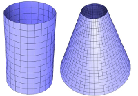 Zylinder (left) - bowl (right) - source: www.3d-meier.de
